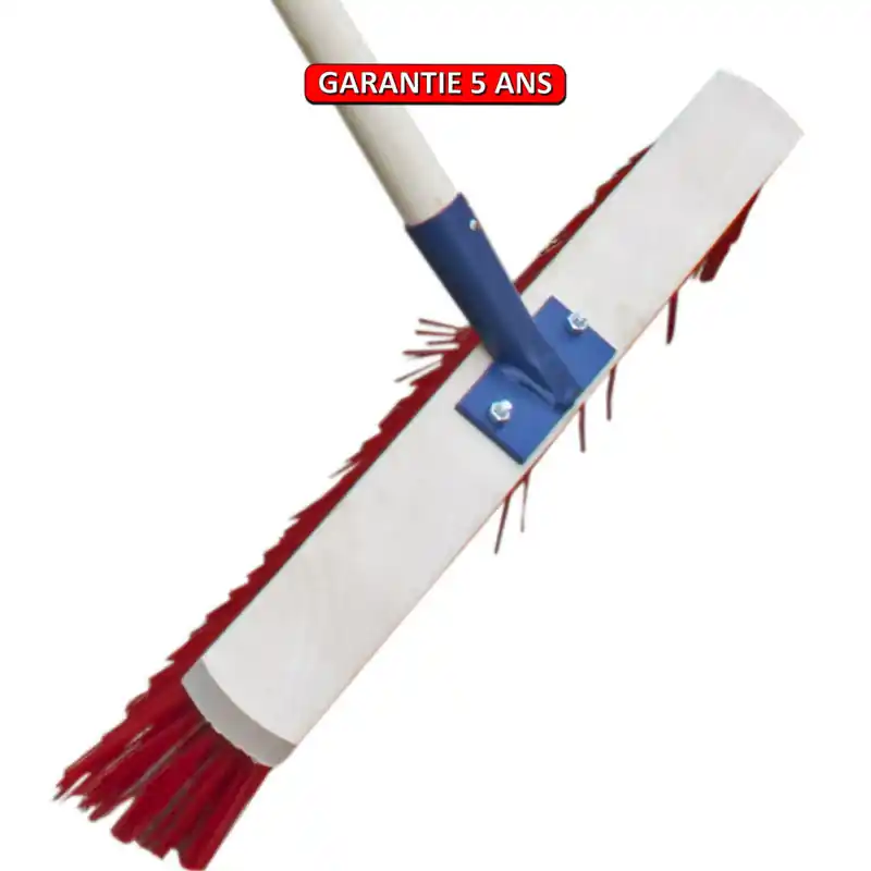 Balai de cantonnier. Sans manche, 80 cm. Avec douille renforcée.