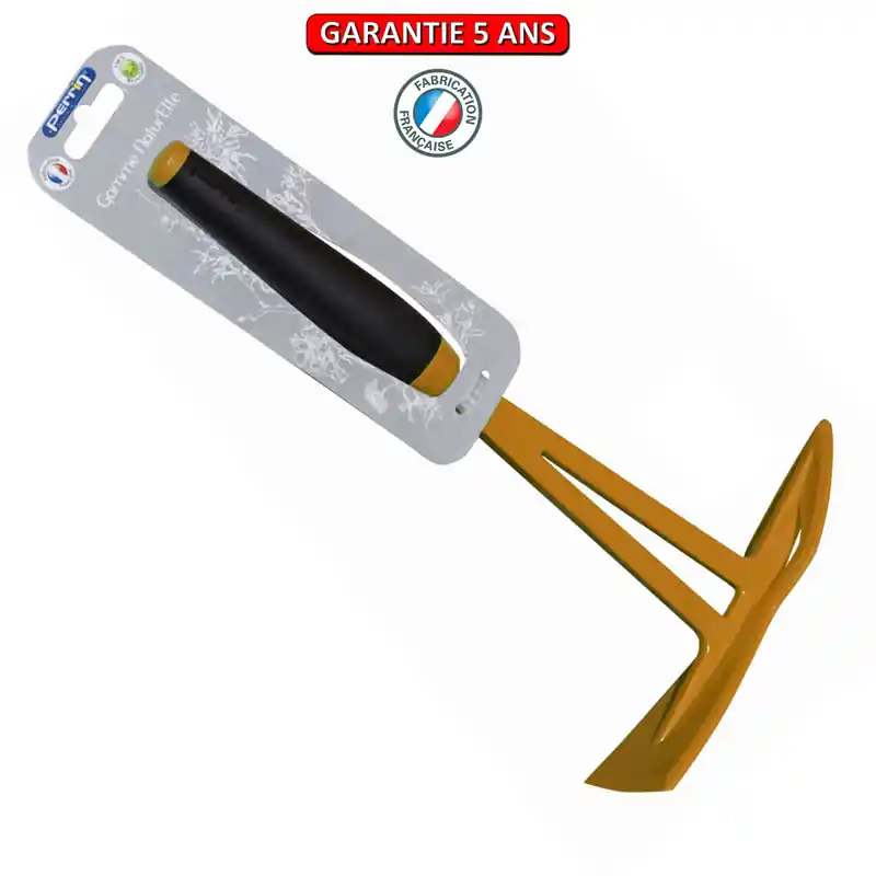 Outil nylon fibre de verre incassable serfouette polyamide jaune miel