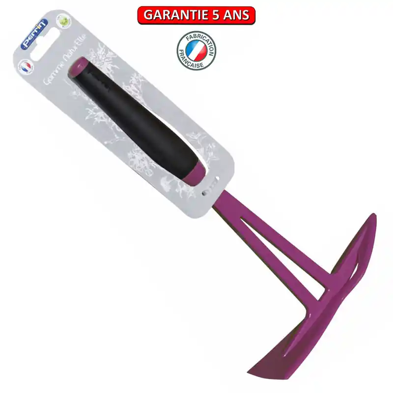 Outil nylon fibre de verre incassable serfouette polyamide framboisine