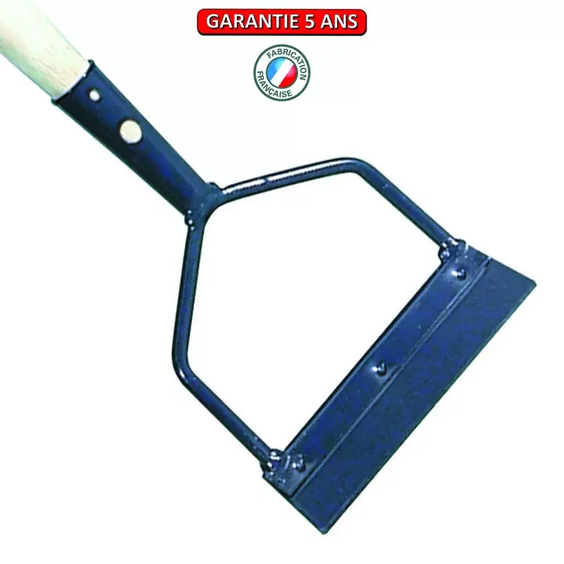 Ratissoire à pousser avec lame en acier 16 cm. Sans manche.