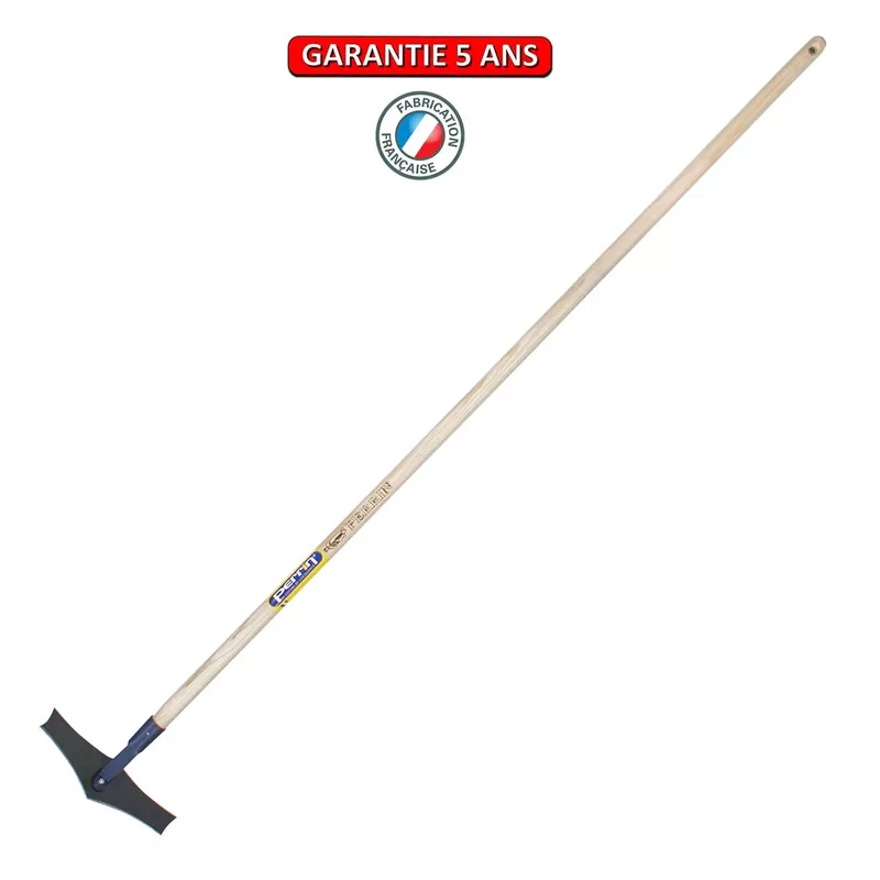Ratissoire provençale. Largeur de 20 cm. Emmanché droit 165.