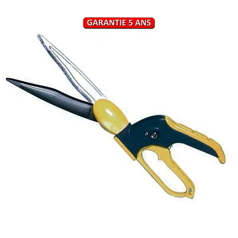 Cisaille à gazon, 21 cm. Longueur de la lame 18,5 cm. Outil à main de jardin.