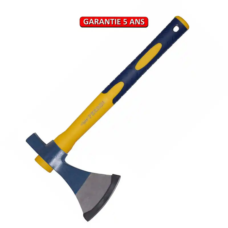 Hachette de ménage. Emmanché manche 37cm composite tri-matière.