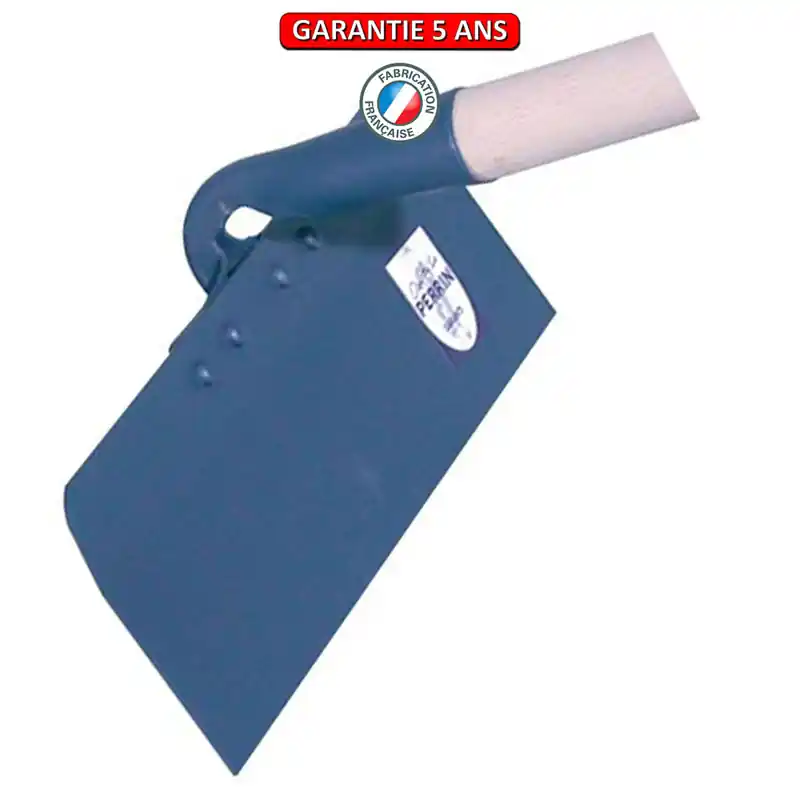 Racloir de cantonnier 40 cm, douille forgée, sans manche.