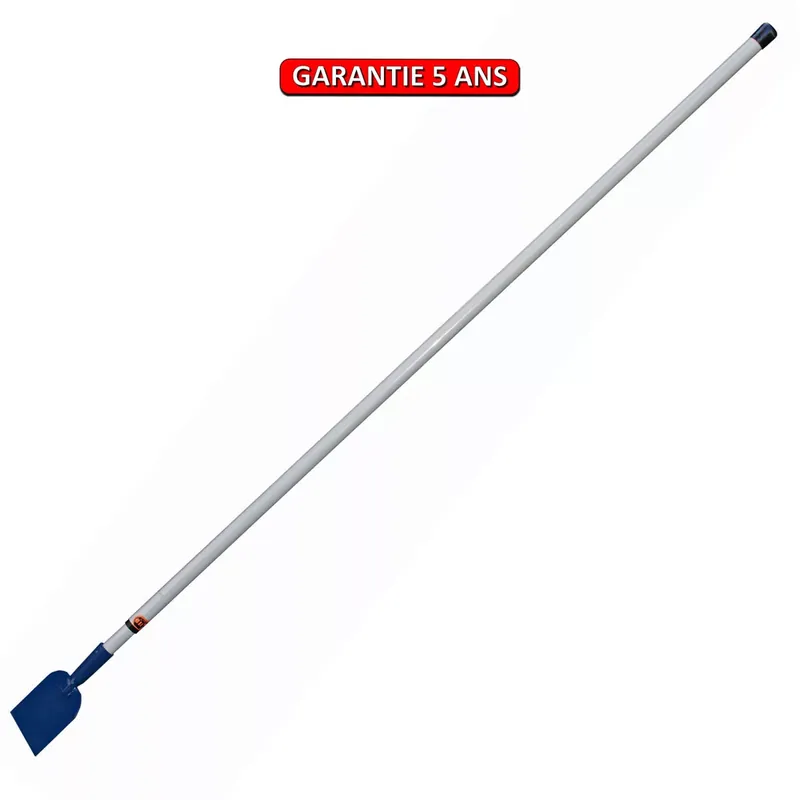 Grattoir plat 12 cm manche télescopique en aluminium