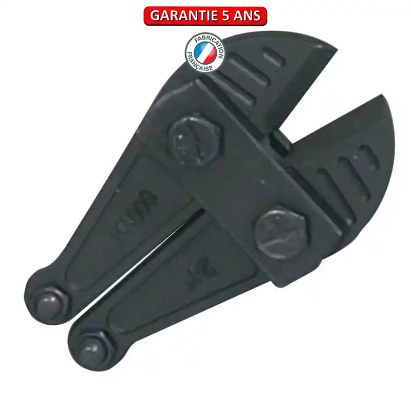 Mâchoire de rechange pour coupe-boulons. 450 mm. Outil à main de maçonnerie.