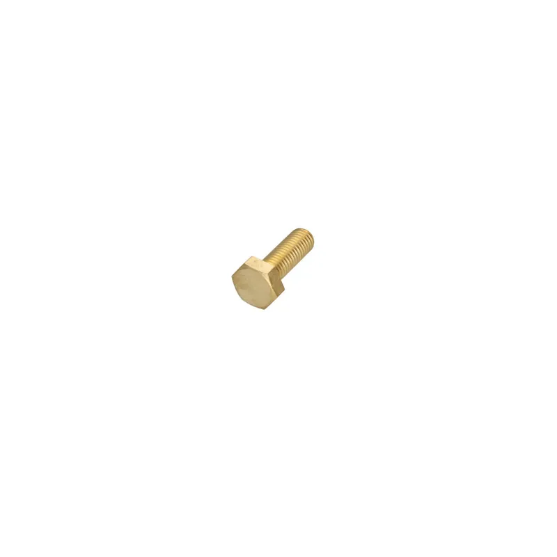1 x Vis métaux Laiton Tête hexagonale TH M8X45