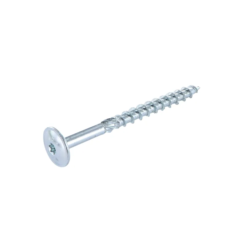 1 x VBA Vis bois agglo Tête disque TORX T40 10X220 Acier zingué