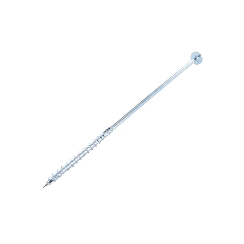 1 x VBA Vis bois agglo Tête disque TORX T40 10X340 Acier zingué