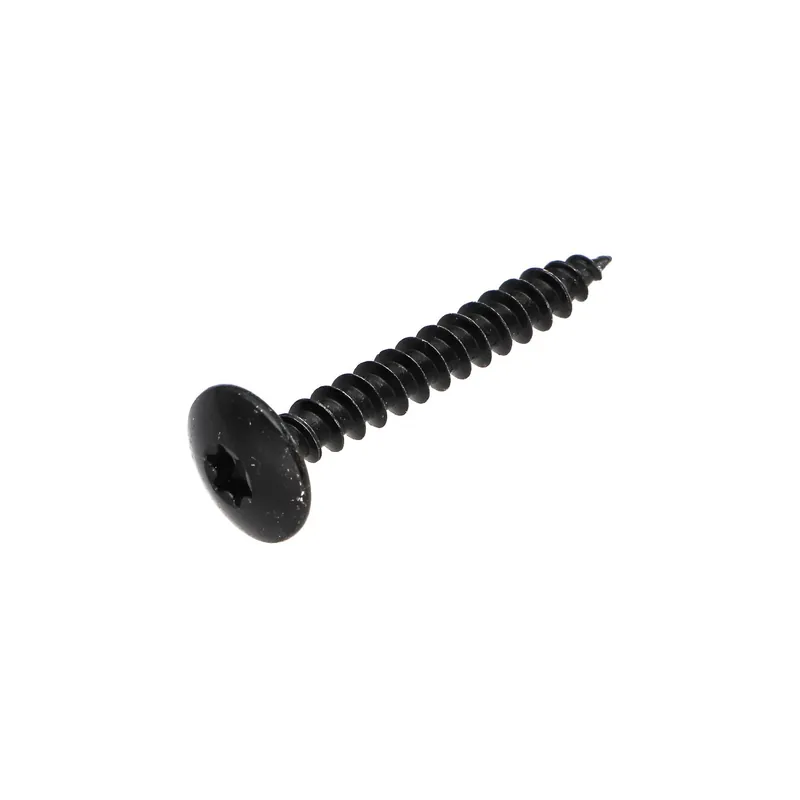 1 x Vis Penture 6X50 Filetée sur 20 TORX T30 Acier zingué noir