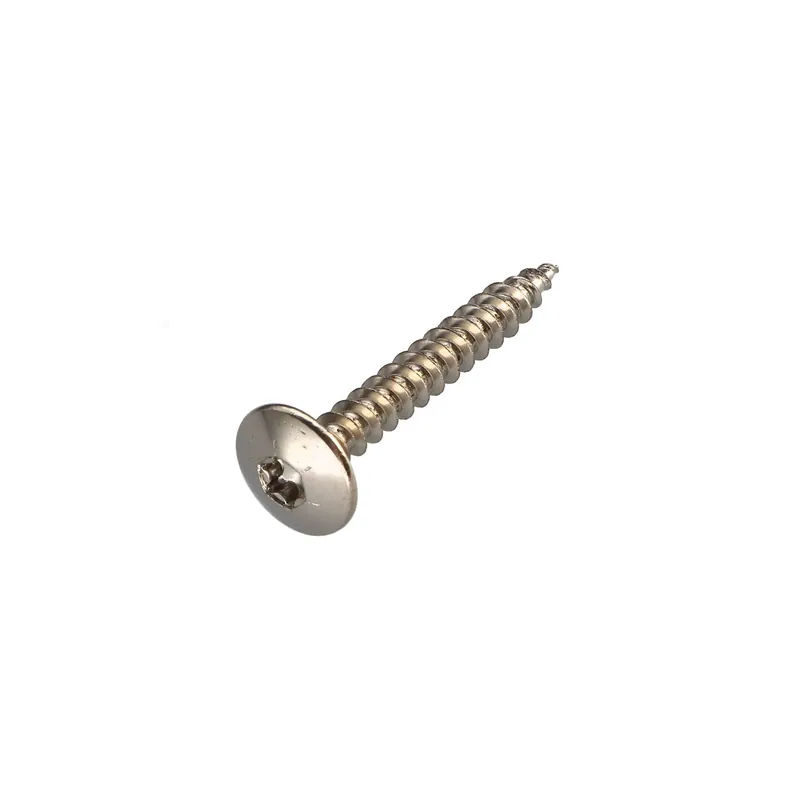 1 x Vis Penture 6X60 Filetage partiel TORX T30 Acier nickelé