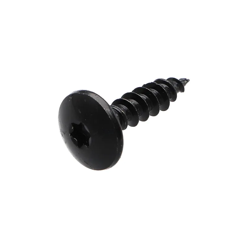 1 x Vis Penture 7X40 Filetage total TORX T30 Acier zingué noir