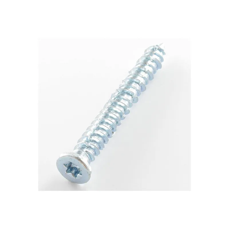 1 x Vis Béton Tête fraisée Réduite 7.5X180 TORX T30 Acier zingué