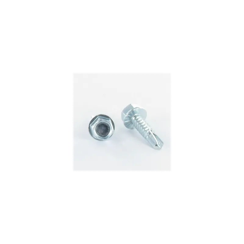 1 x Vis autoperceuse Tête hexagonale TH 5.5X32 Filet tôle Acier zingué