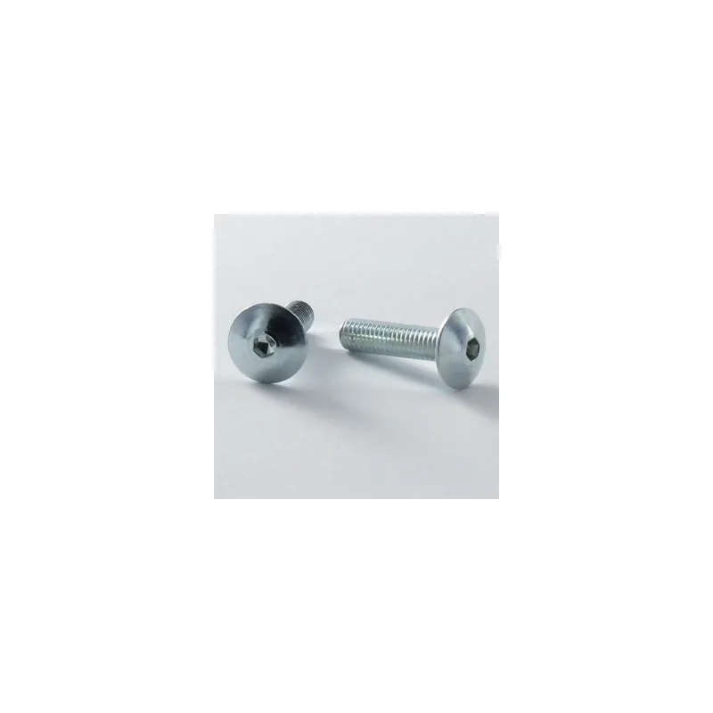 1 x Vis Poelier M6X70 Clé de 4 HC4 Acier zingué