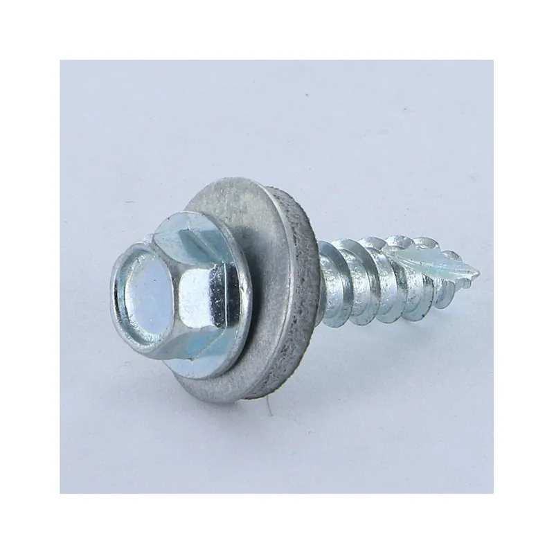 1 x Vis tôle TH/RD. VUL 6.3X25 Acier zingué Pointe antifendage type 17