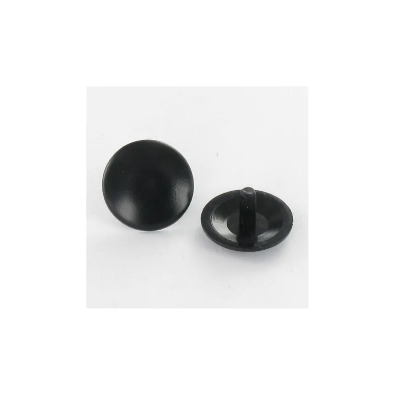 1 x Cache vis Spax nylon noir Diamètre de tête 15 QUEU2.5X7