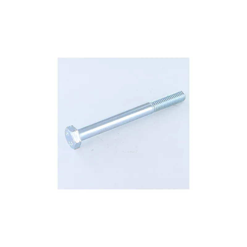1 x Corps de boulon filetage partiel Tête hexagonale TH M10X75 Classe 8.8 Acier zingué