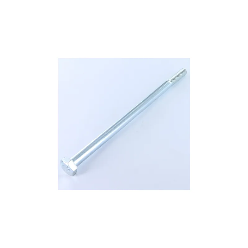 1 x Corps de boulon filetage partiel Tête hexagonale TH M10X140 Classe 8.8 Acier zingué