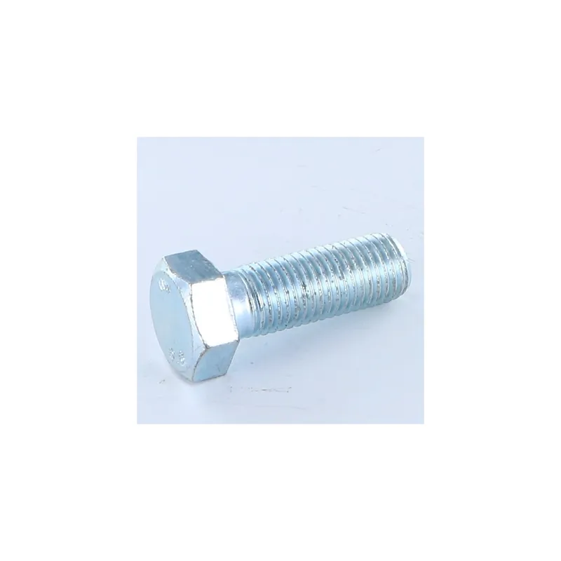 1 x Corps de boulon filetage partiel Tête hexagonale TH M12X50 Classe 8.8 Acier zingué