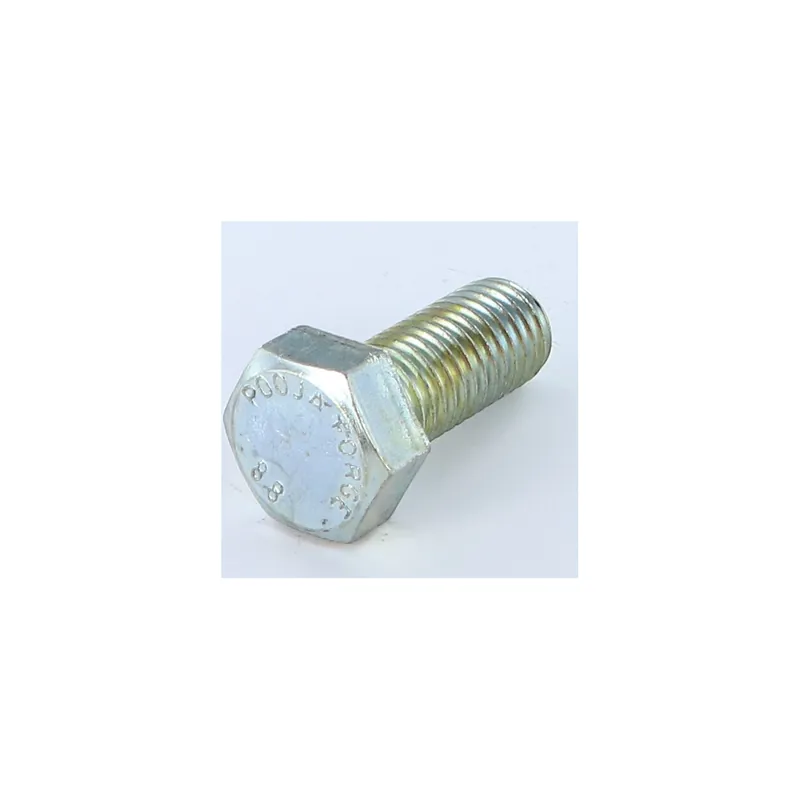 1 x Vis métaux Tête hexagonale TH M14X35 Classe 8.8 Acier zingué