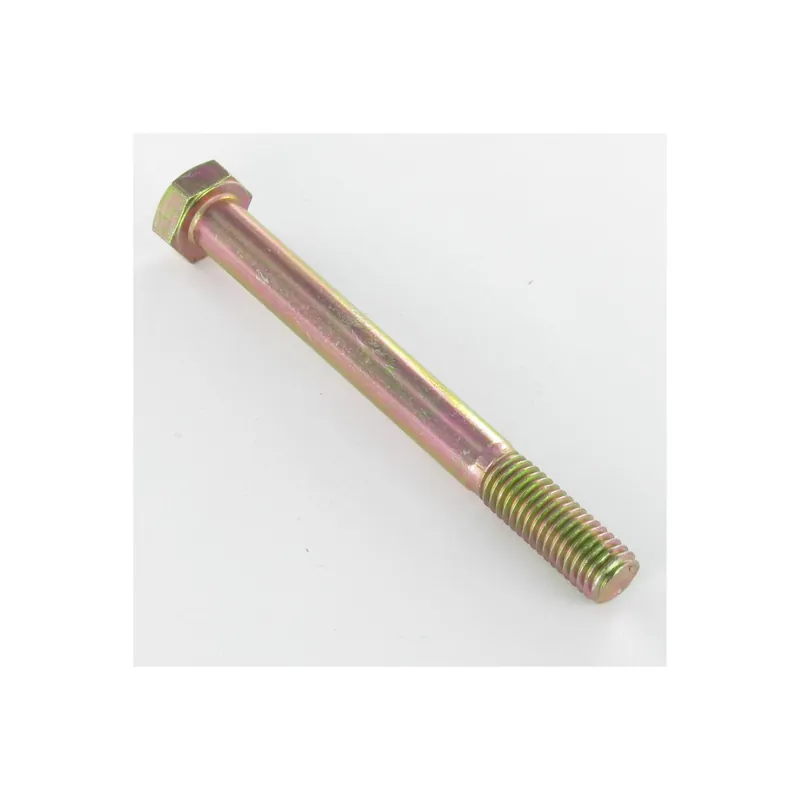 1 x Corps de boulon filetage partiel Tête hexagonale TH M20X80 Classe 8.8 Pas fin Pas de 150 Bichromaté