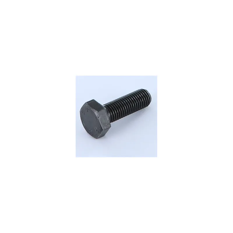 1 x Vis métaux Tête hexagonale TH M10X50 Filetage total Classe 8.8 Pas fin Pas de 125 Acier brut