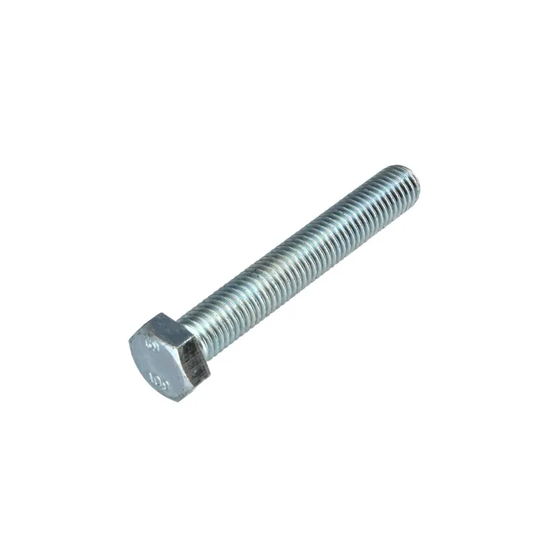 1 x Vis métaux Tête hexagonale TH M12X70 Classe 10.9 Acier zingué