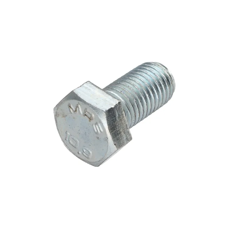1 x Vis métaux Tête hexagonale TH M16X35 Classe 10.9 Acier zingué