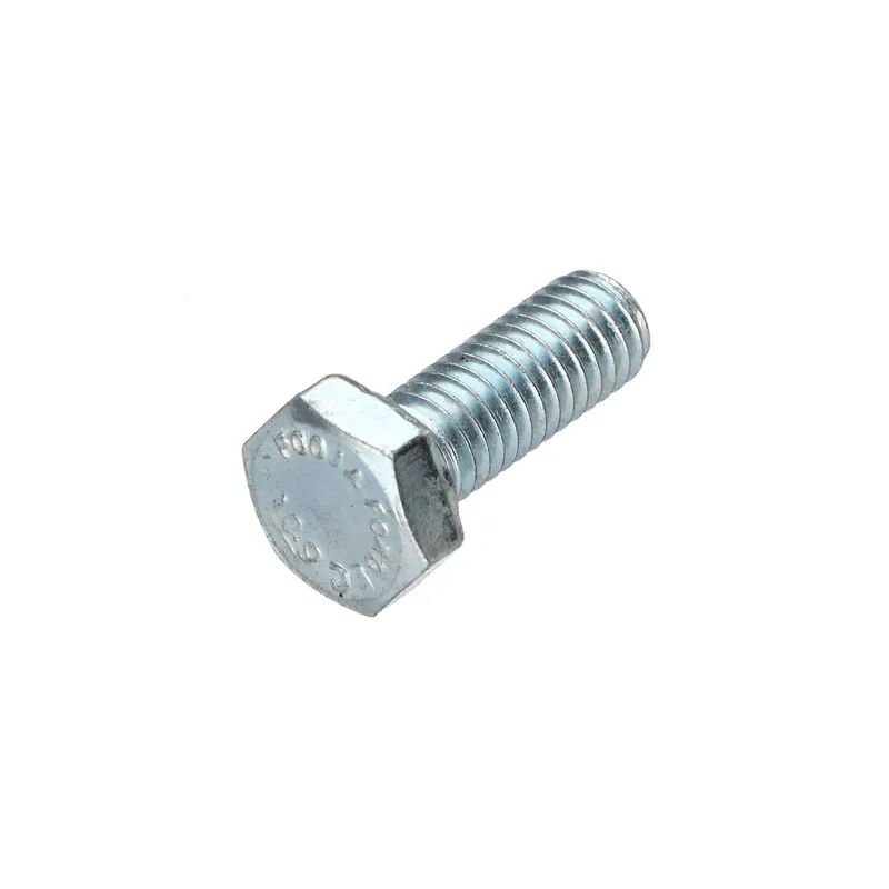 1 x Vis métaux Tête hexagonale TH M6X16 Classe 10.9 Acier zingué