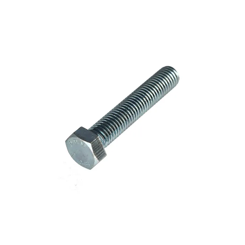 1 x Vis métaux Tête hexagonale TH M12X75 Classe 8.8 Acier zingué