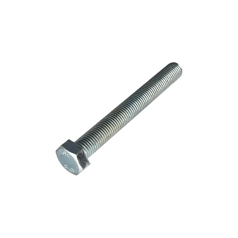 1 x Vis métaux Tête hexagonale TH M16X150 Classe 8.8 Acier zingué
