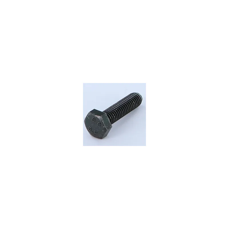 1 x Vis métaux Tête hexagonale TH M6X50 Classe 8.8 Acier zingué noir