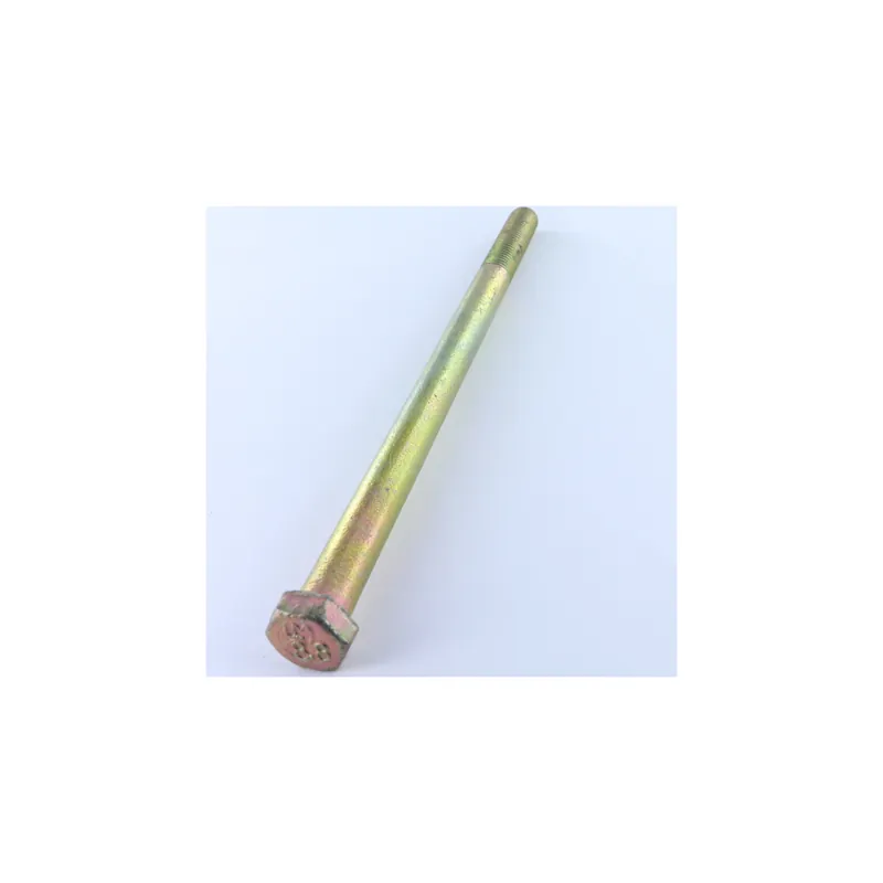 1 x Corps de boulon filetage partiel Tête hexagonale TH M12X215 Filetée sur 50 Classe 8.8 Bichromaté
