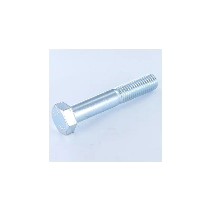 1 x Corps de boulon filetage partiel Tête hexagonale TH M18X60 Classe 8.8 Acier zingué