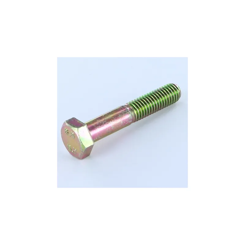 1 x Corps de boulon filetage partiel Tête hexagonale TH M5X35 Classe 8.8 Bichromaté