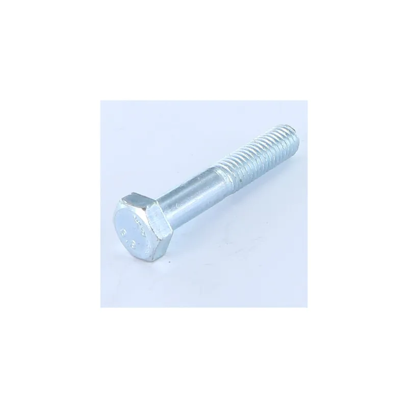 1 x Corps de boulon filetage partiel Tête hexagonale TH M6X25 Classe 8.8 Acier zingué