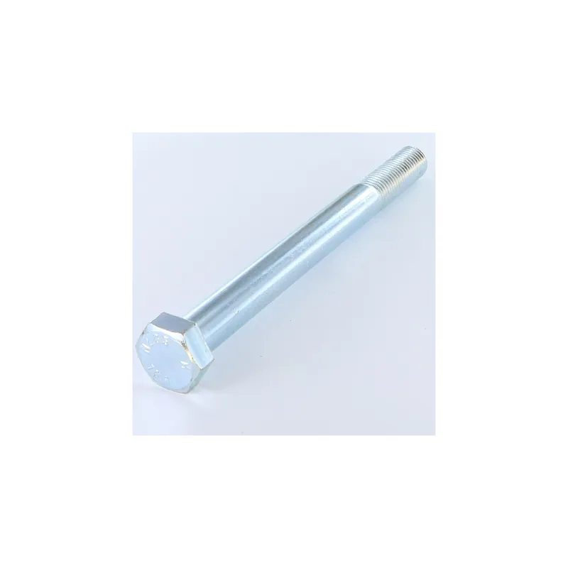 1 x Corps de boulon filetage partiel Tête hexagonale TH M16X180 Classe 10.9 Acier zingué