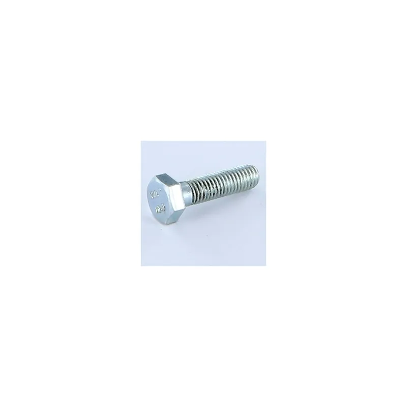 1 x Corps de boulon filetage partiel Tête hexagonale TH M8X40 Classe 10.9 Acier zingué