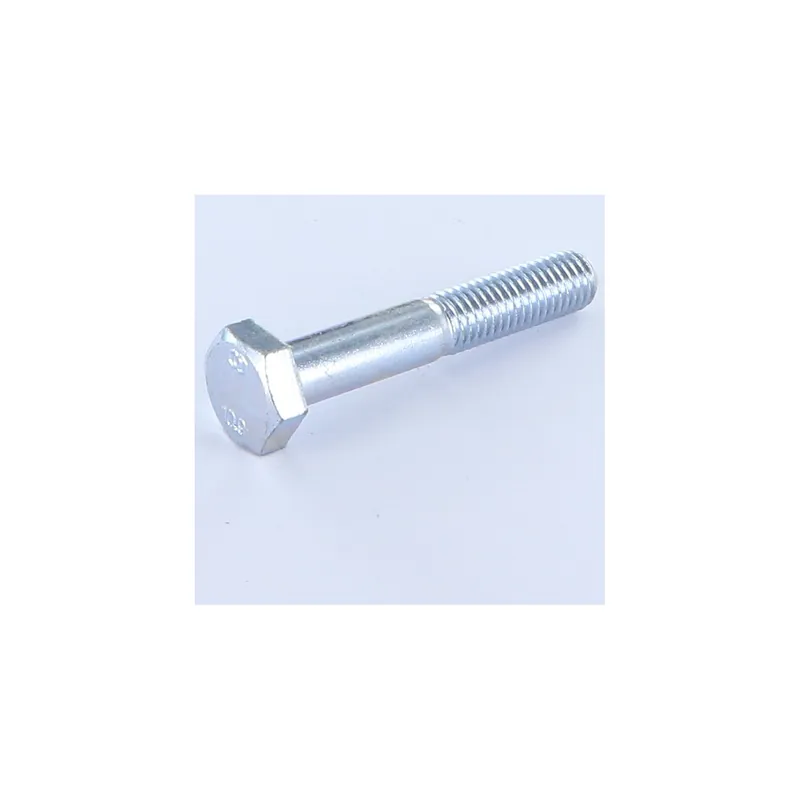 1 x Corps de boulon filetage partiel Tête hexagonale TH M8X55 Classe 10.9 Acier zingué