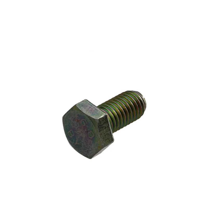 1 x Vis métaux Tête hexagonale TH M10X25 Classe 6.8 Bichromaté