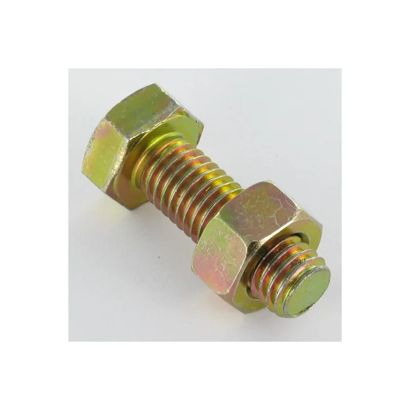 1 x Boulon (vendu avec Ecrou) M8X45 Classe 6.8 ISO4017+4032 Bichromaté 200HBSSR