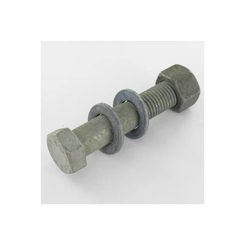 10 x Boulon (vendu avec Ecrou) HR haute résistance M24X120 2 Rondelle Classe 8.8 Forte tenue à la corrosion Acier