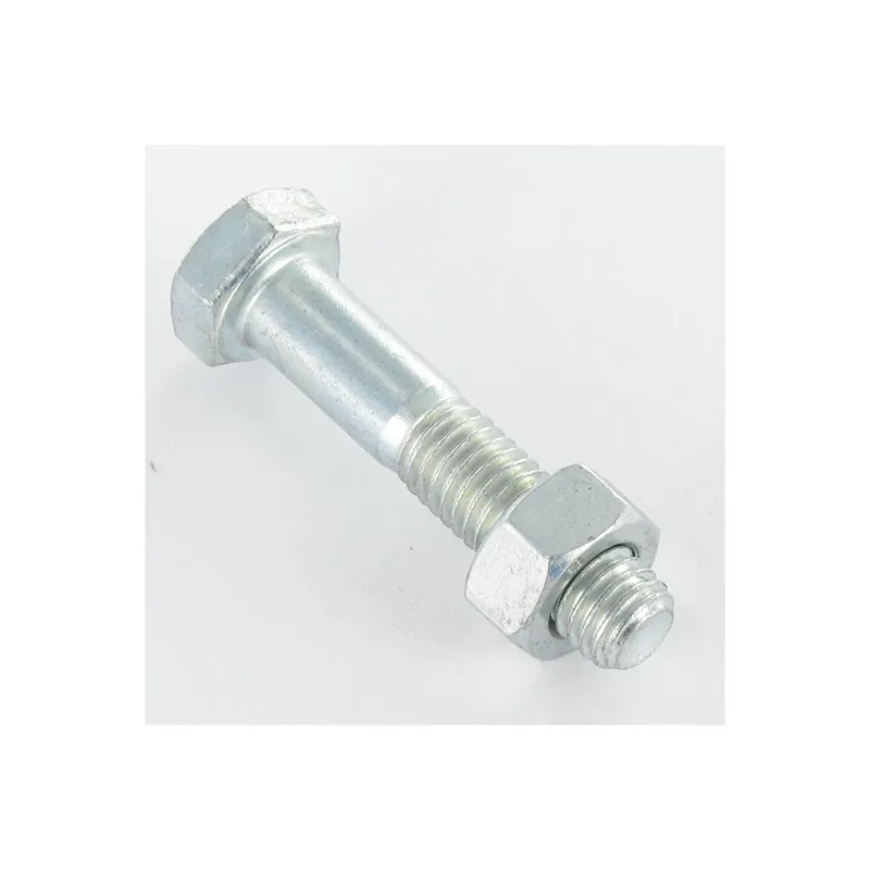 1 x Boulon (vendu avec Ecrou) Tête hexagonale TH M24X80 Acier brut