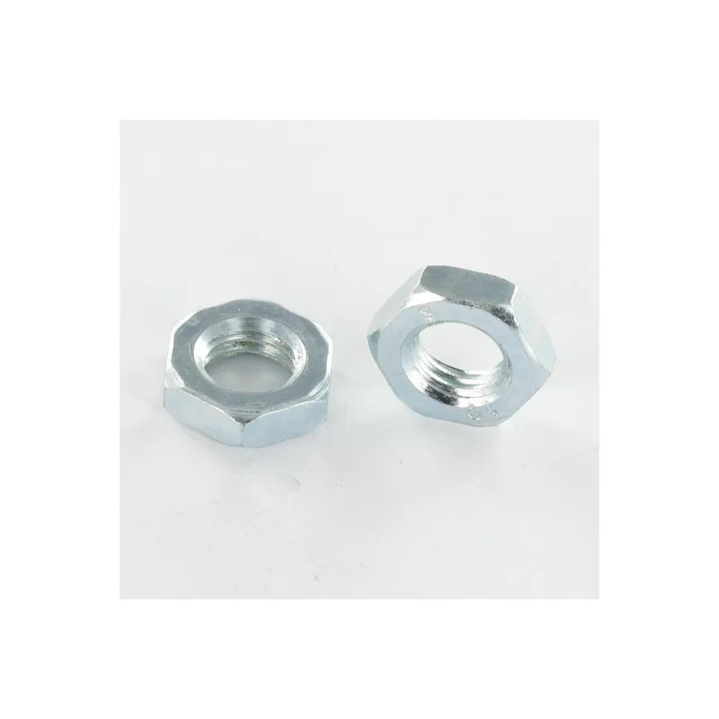 1 x Ecrou hexagonal bas hm/contre Ecrou M12 Pas de 125 Acier zingué