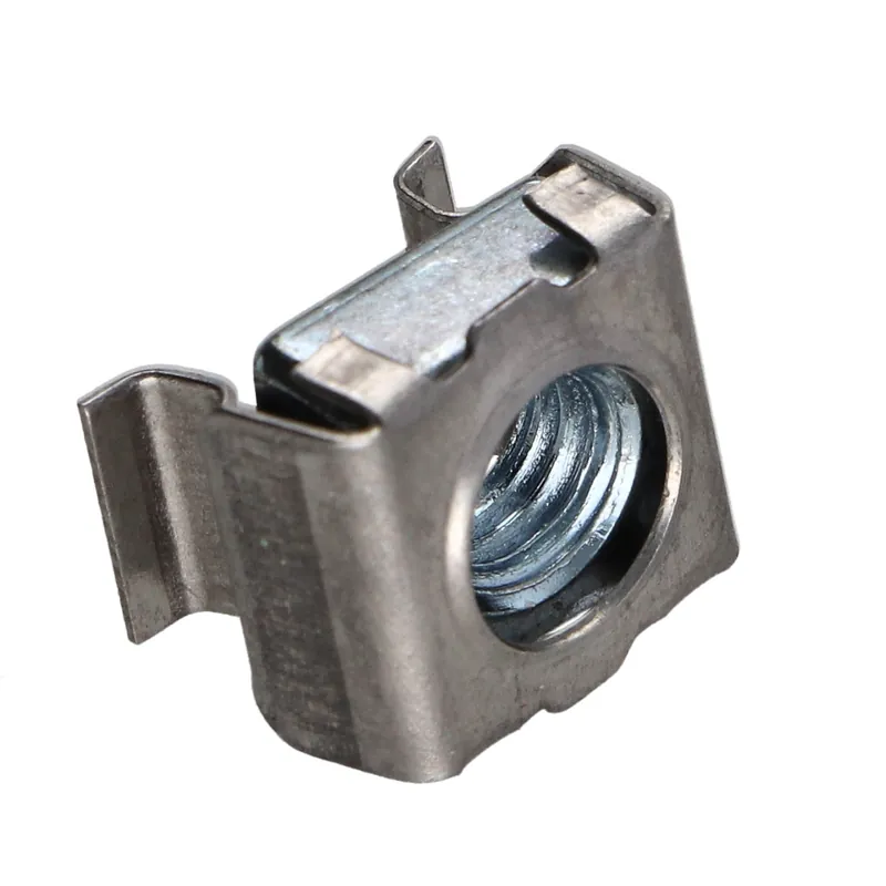 1 x Ecrou acier zingué cage inox C4810B M10 Epaisseur tole 1.8 à 3.2