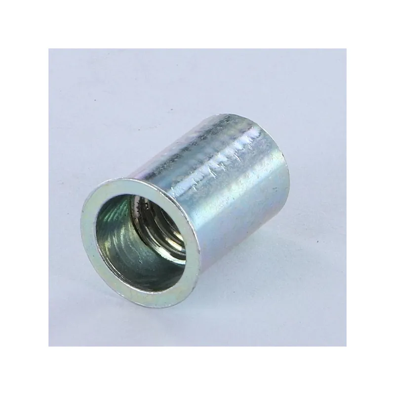 1 x Ecrou à sertir Tête réduite S/C M10 ACR Acier zingué