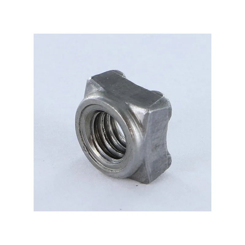 1 x Ecrou carré à souder M12 19X19X9.5 Acier brut