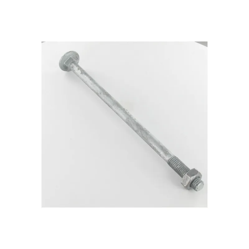 1 x Boulon (vendu avec Ecrou) TRCC JAPY tête ronde collet carré M10X150 Filetage partiel Forte tenue à la corrosion