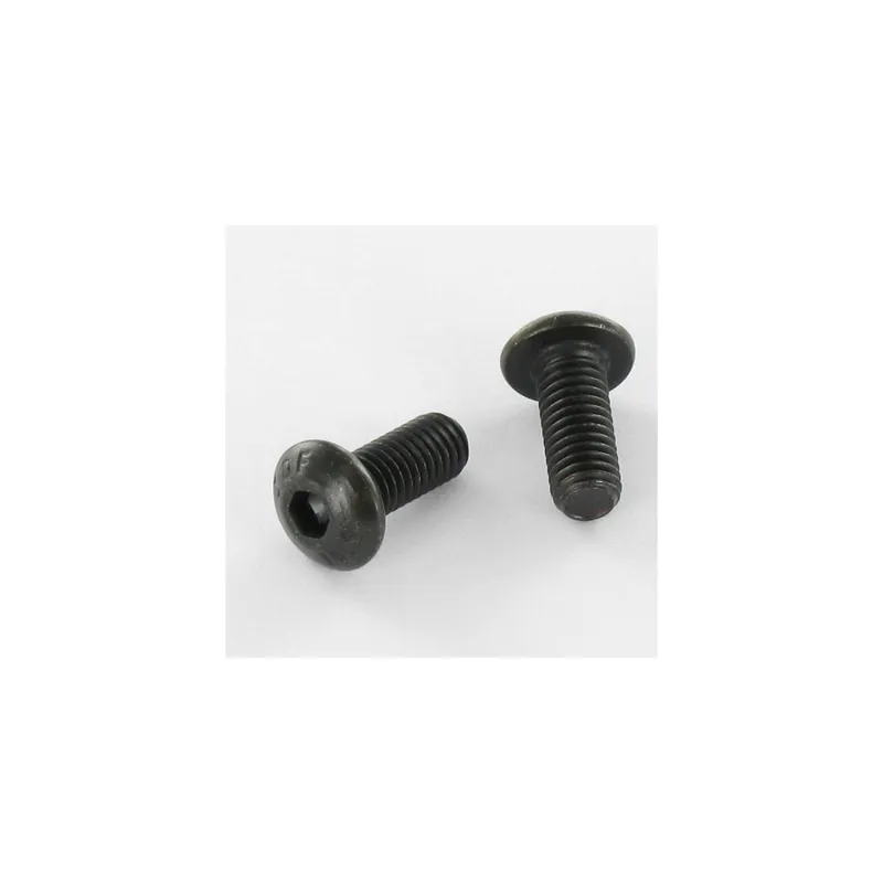 1 x Vis métaux BHC (Tête Bombée Hexagonal creux) M6X35 Filetage total Classe 10.9 Clé de 4 HC4 Acier brut